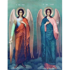 Иконa Михаил и Гавриил, Архангелы
