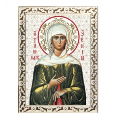 Икона Святой блаженной Ксения Петербургская